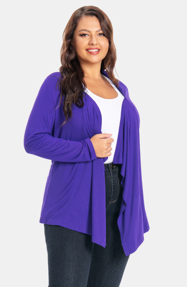 Plus size 2025 waterfall cardigan australia