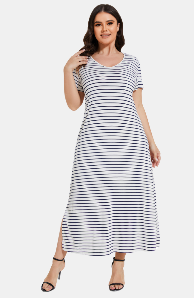 Long Bamboo T Shirt Dress Bamboo Island Australia