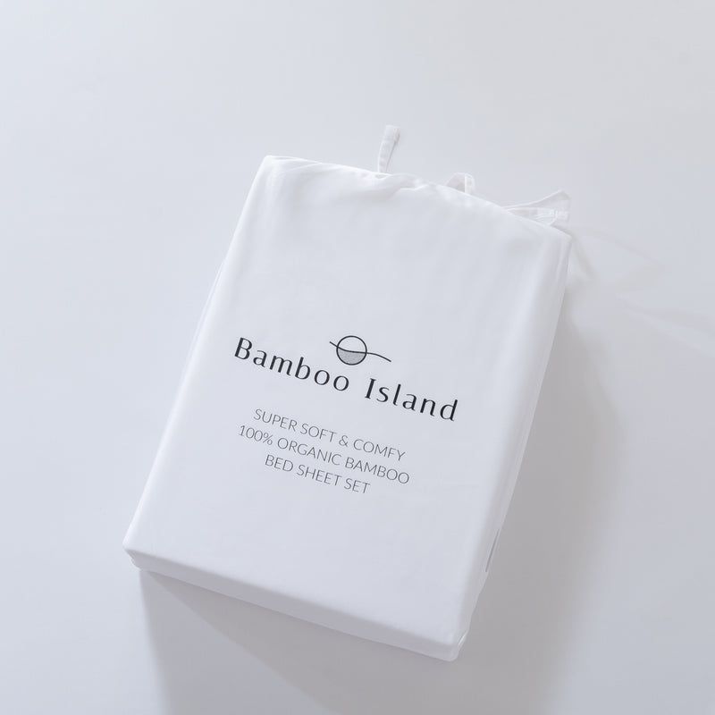 100% Bamboo Sheet Sets - Pure White