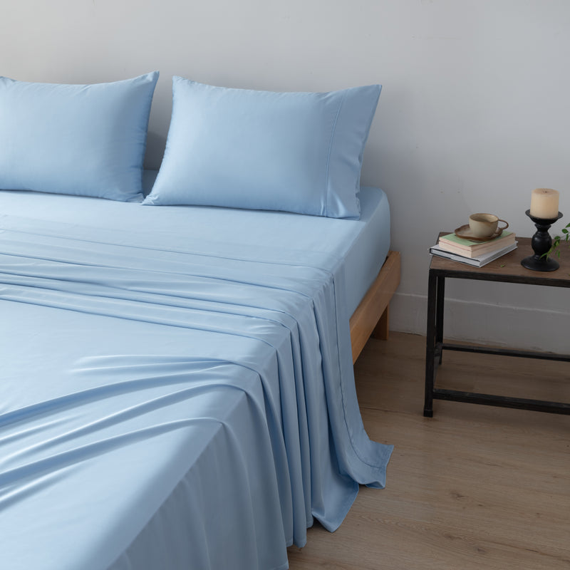 100% Bamboo Sheet Sets - Blue Breeze