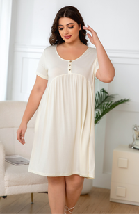 Bamboo Babydoll Pocket Dress