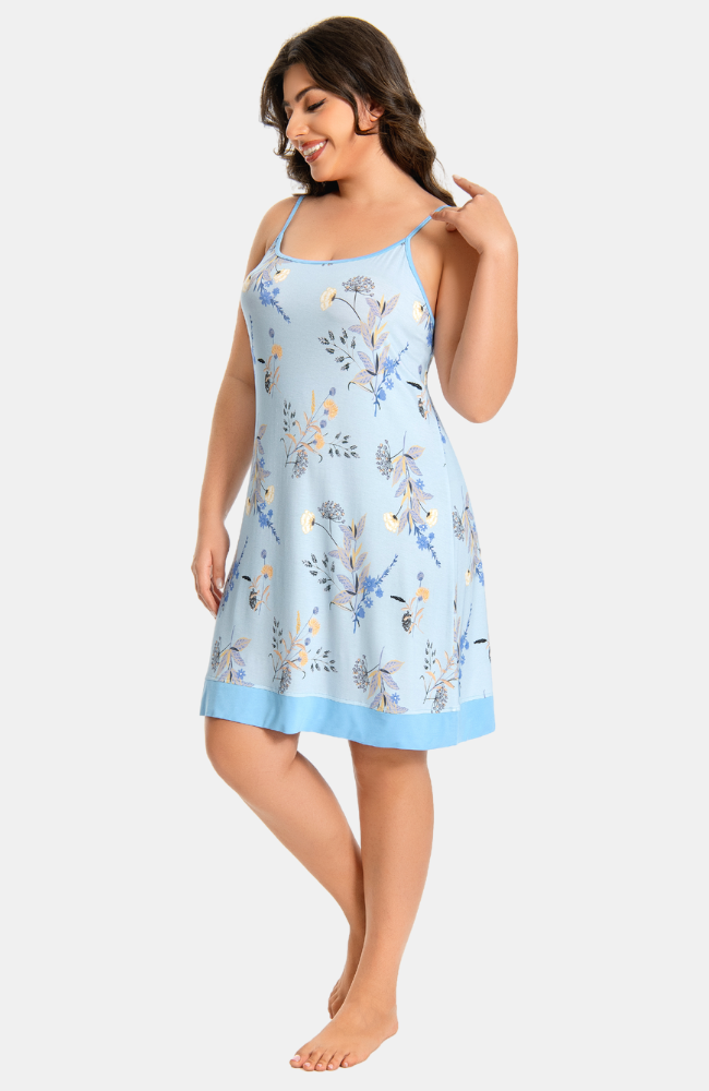 Bamboo Chemise Print Nightie