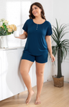 Bamboo Button PJ Set