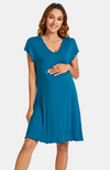 Bamboo Frill Maternity Nightie