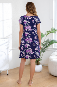 Bamboo Frill T-Shirt Nightie