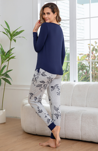 Bamboo Henley PJs (XL & 2XL)