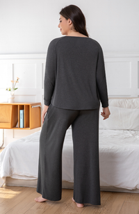 Long Sleeve Bamboo Slouch Set