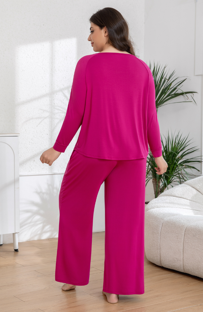 Long Sleeve Bamboo Slouch Set