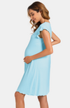 Bamboo Frill Maternity Nightie