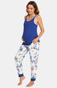 Bamboo Maternity Jogger PJs