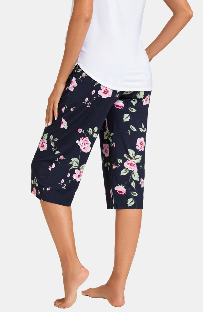 Bamboo Maternity Capri PJ Pants