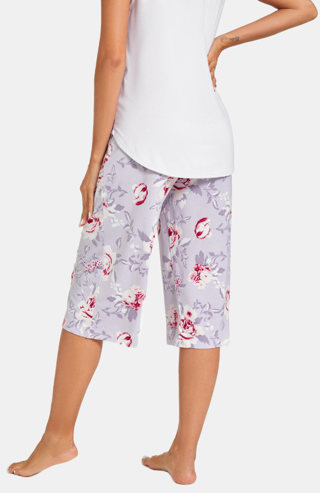 Bamboo Maternity Capri PJ Pants