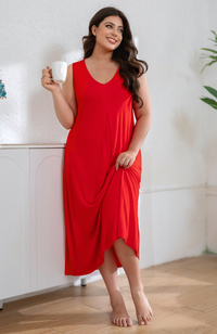 Bamboo Midi Pocket Dress