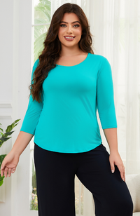 Mid Sleeve Bamboo Tee