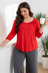 Mid Sleeve Bamboo Tee