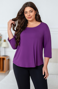 Mid Sleeve Bamboo Tee