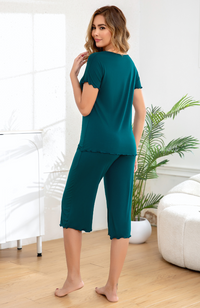 Bamboo Capri Pyjama Set