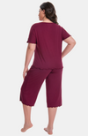 Bamboo Capri Pyjama Set