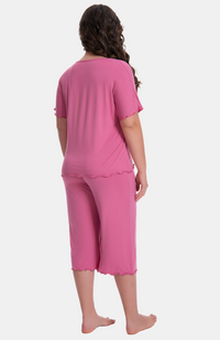 Bamboo Capri Pyjama Set