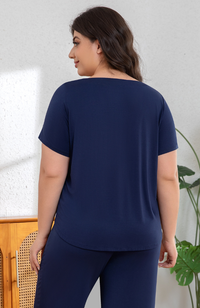 Bamboo Pleat Tee