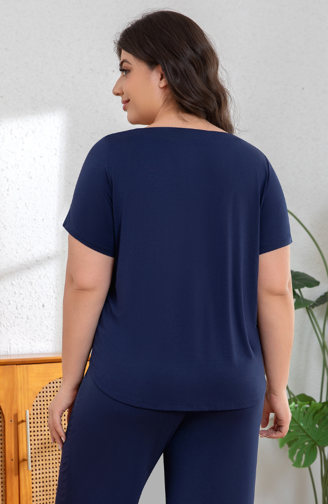 Bamboo Pleat Tee