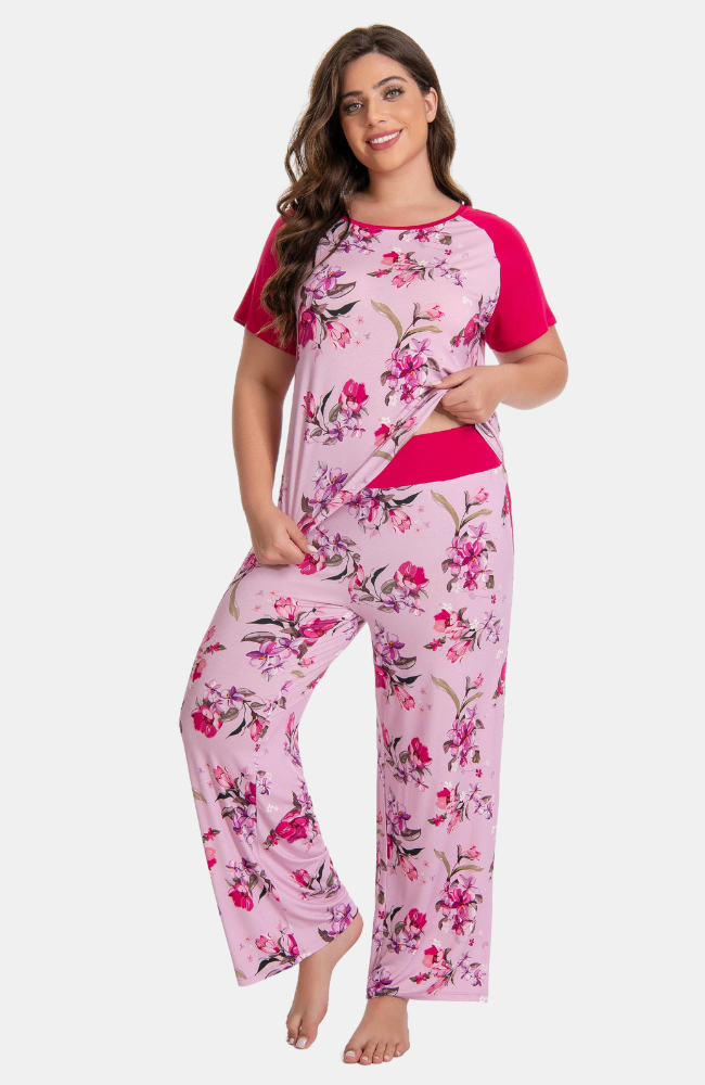 Bamboo T-Shirt PJs - Print