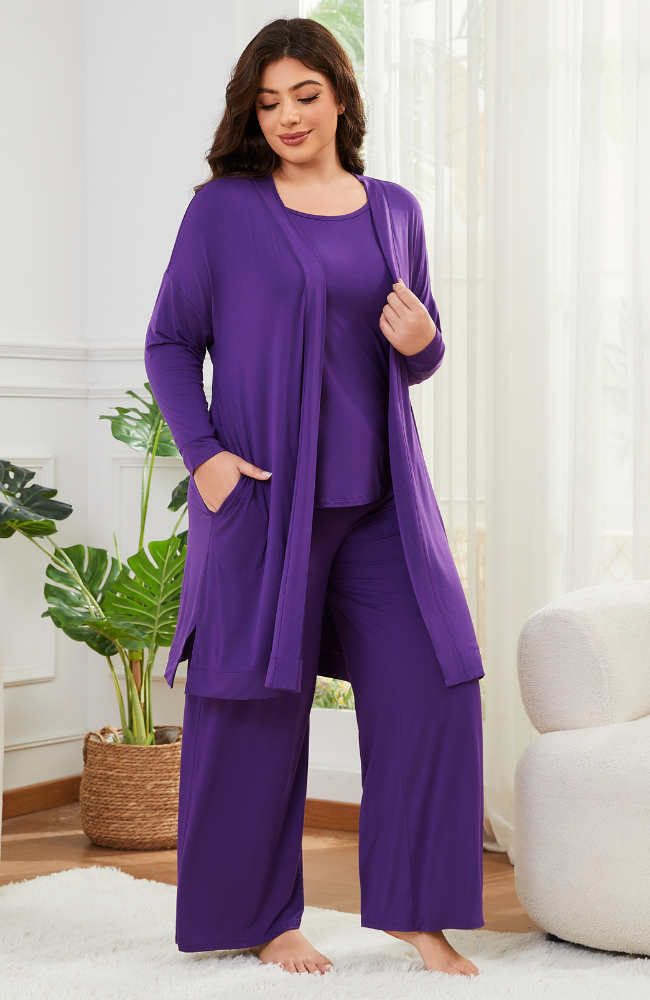 Long Sleeve Bamboo Slouch Set