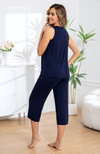 Soft Ribbed Bamboo PJ Set