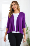 Mid Sleeve Bamboo Cardigan