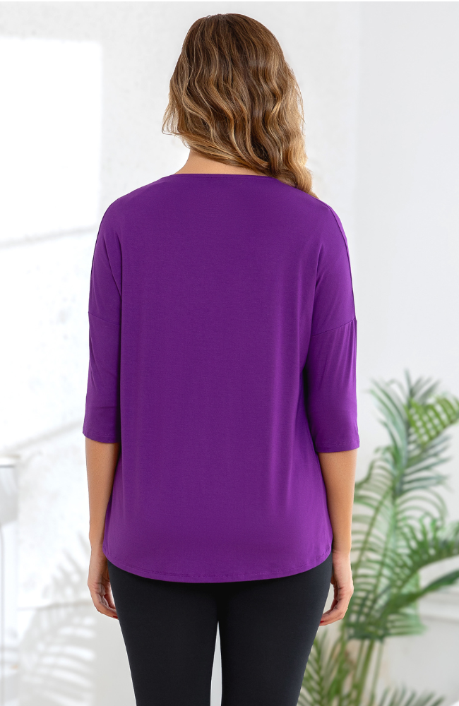 Mid Sleeve Bamboo Cardigan