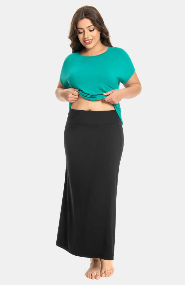 BAMBOU BLACK LACE SKIRT main image 1
