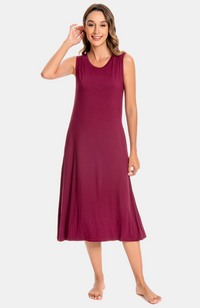 Sleeveless Bamboo Pocket Dress