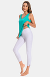 Slim Fit Bamboo Capri Pants