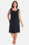 Sleeveless Bamboo Pocket Nightie