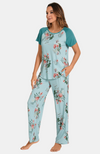 Bamboo T-Shirt PJs - Print