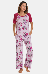 Bamboo T-Shirt PJs - Print