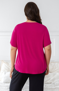 Ladies Bamboo V-Neck Tee