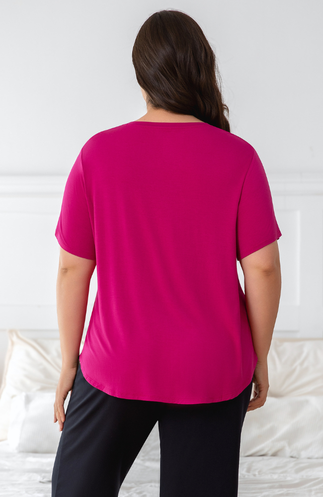 Ladies Bamboo V-Neck Tee