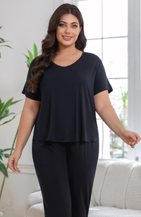 Ladies Bamboo V-Neck Tee