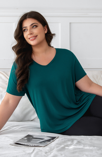 Ladies Bamboo V-Neck Tee