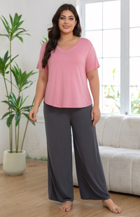 Ladies Bamboo V-Neck Tee
