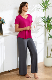 Ladies Bamboo V-Neck Tee