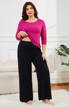 Wide Leg Bamboo Pants