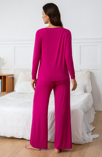 Long Sleeve Bamboo Slouch Set