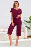 Bamboo Capri Pyjama Set