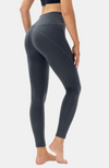 Bamboo leggings with pockets: Charcoal S-4XL.