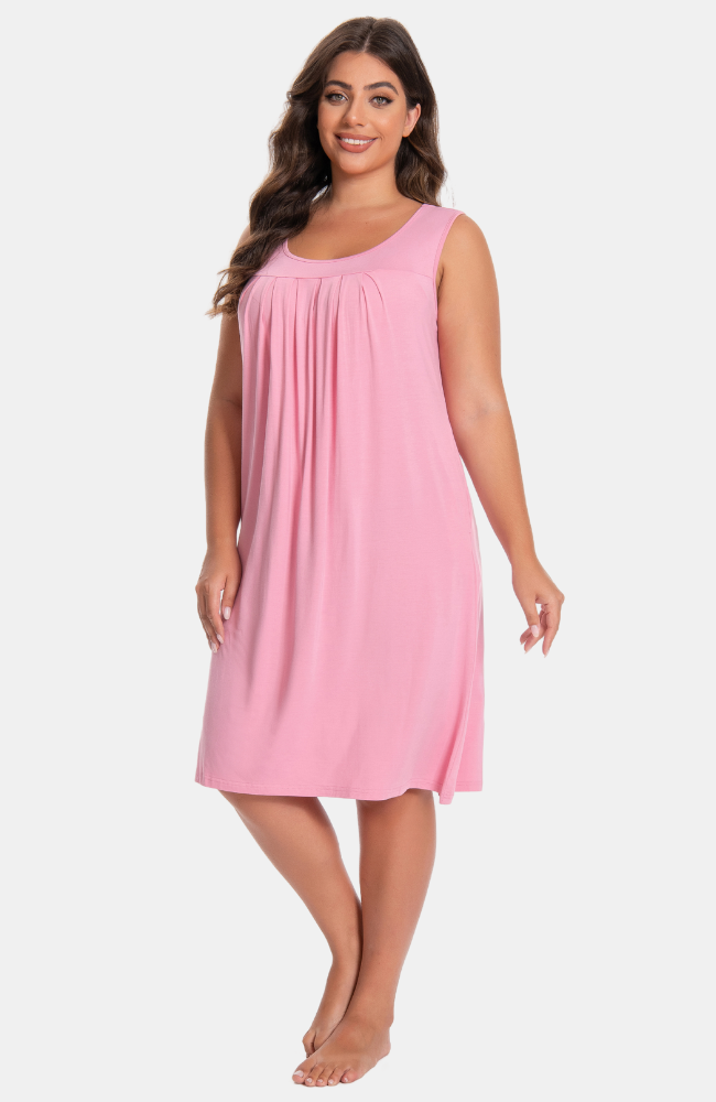 Sleeveless Bamboo Pocket Nightie