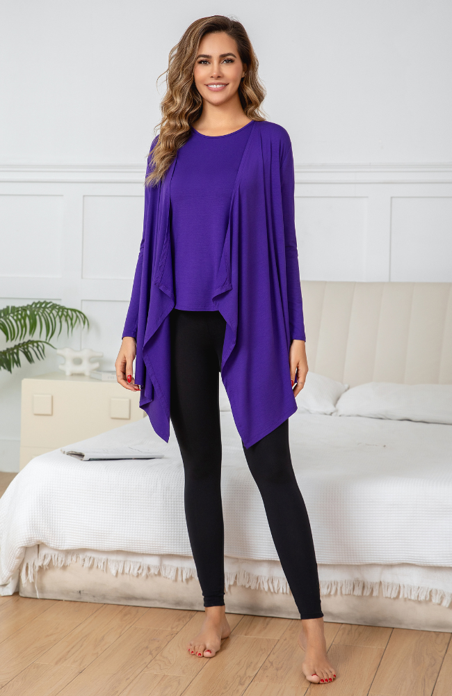 Bamboo Waterfall Cardigan