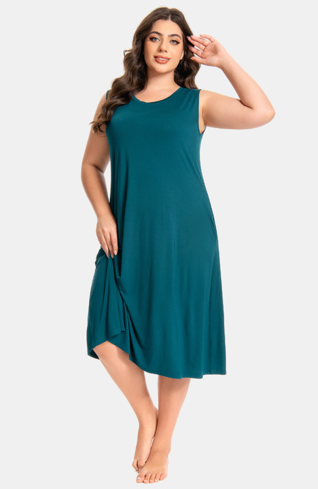 Sleeveless Bamboo Pocket Dress