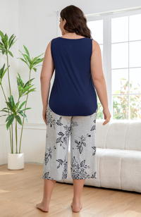 Bamboo Crop PJ Pants